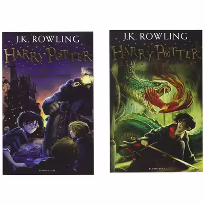 کتاب Harry Potter اثر J.K. Rowling هفت جلدی