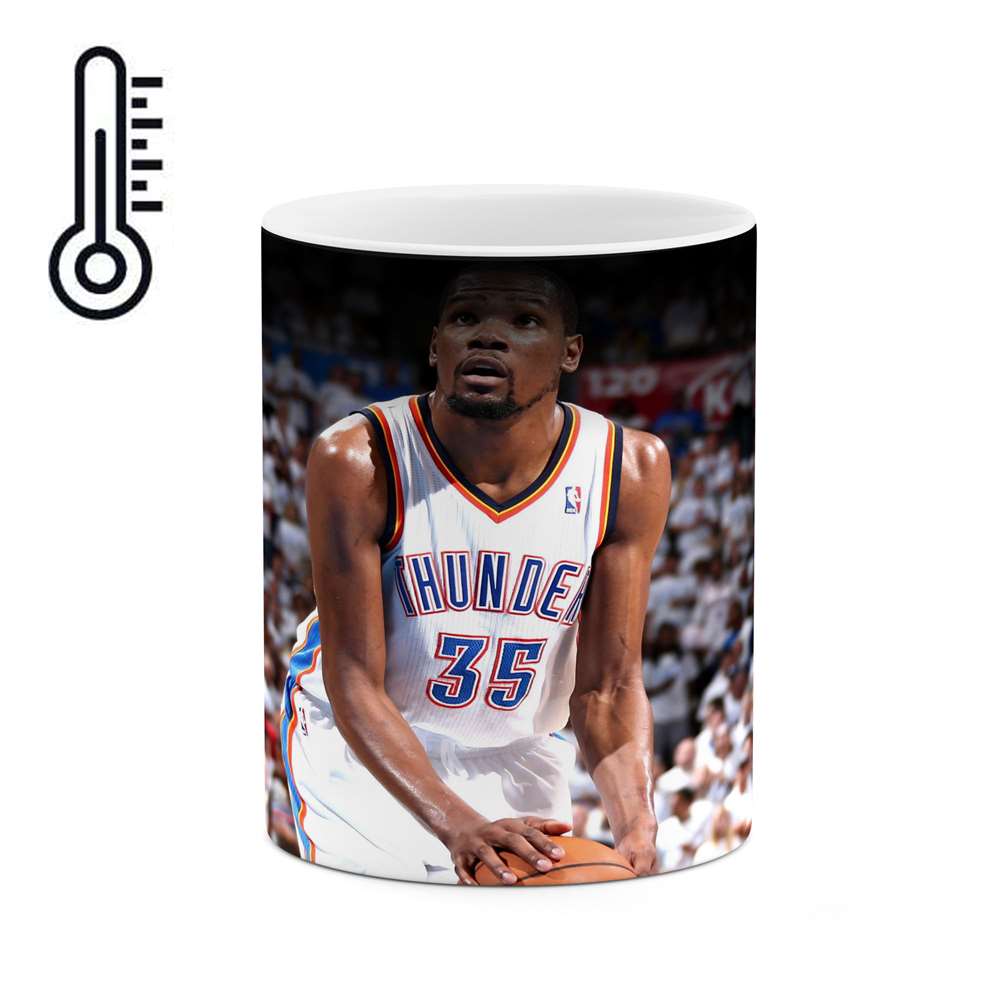 ماگ حرارتی طرح بسکتبال NBA ، Kevin durant مدل mgph14924