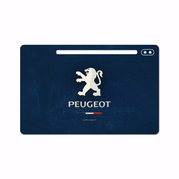 برچسب پوششی ماهوت مدل Peugeot-Logo مناسب برای تبلت سامسونگ Galaxy Tab S6 2019 SM-T865