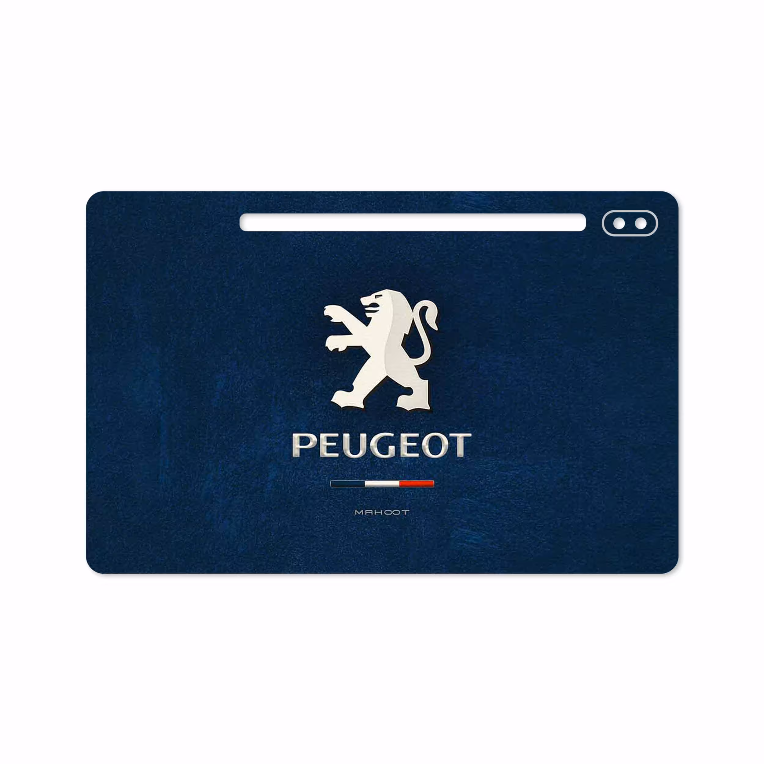 برچسب پوششی ماهوت مدل Peugeot-Logo مناسب برای تبلت سامسونگ Galaxy Tab S6 2019 SM-T865