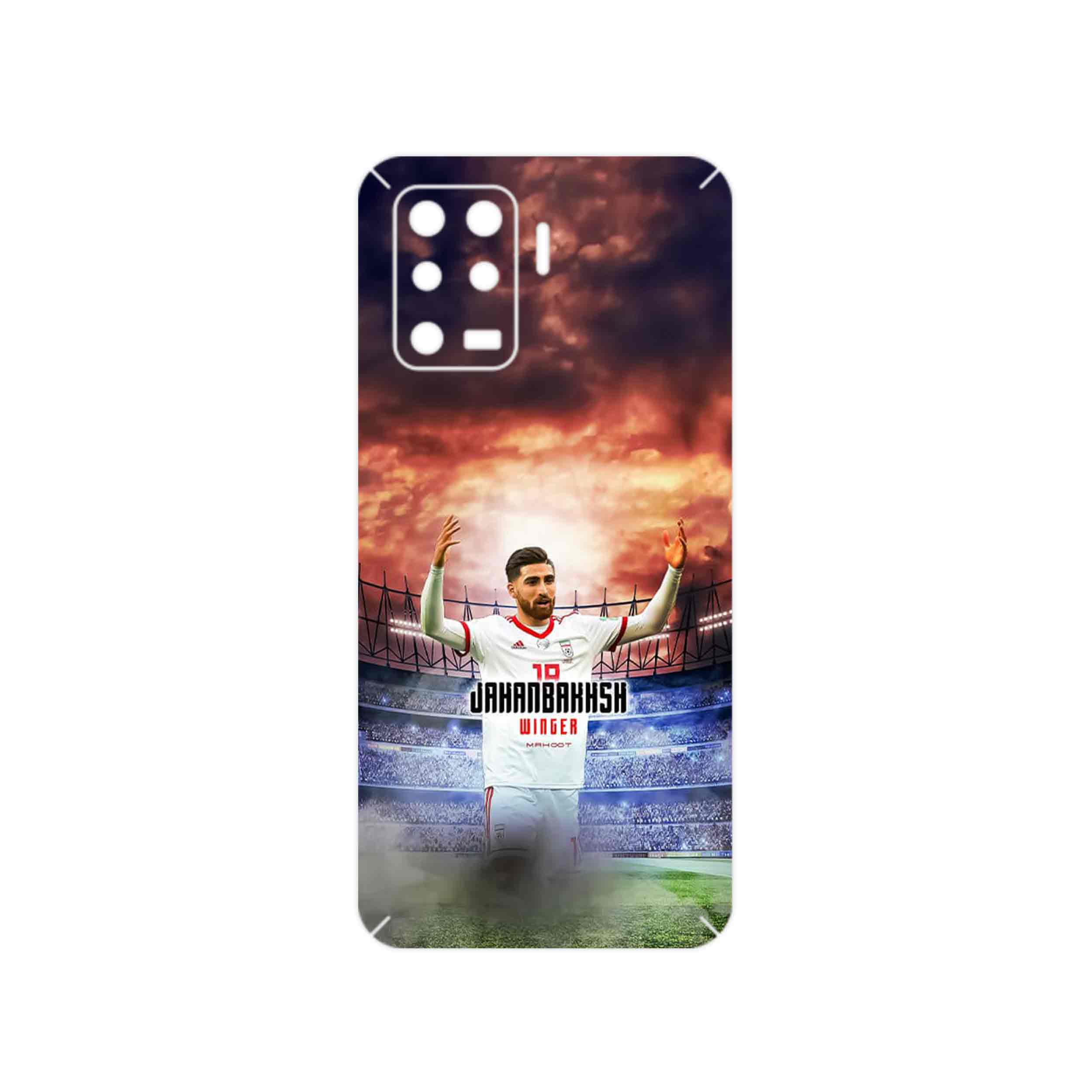 برچسب پوششی ماهوت مدل Alireza Jahanbakhsh مناسب برای گوشی موبایل اپو A94 4G