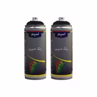 اسپری رنگ سفید  مات اسپم مدل sp حجم 300 میلی لیتر مجموعه 2 عددی