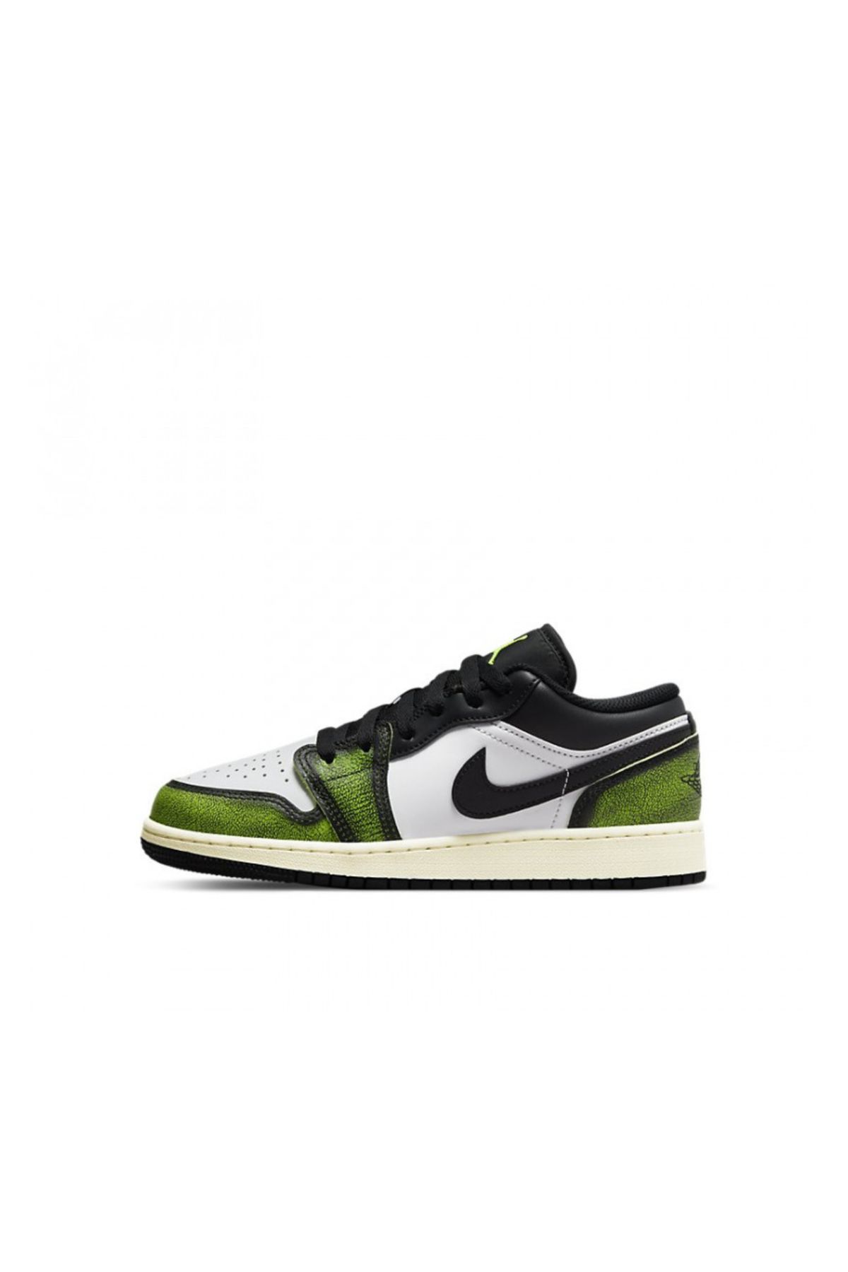 اسنیکر مشکی زنانه سیاه كفش كتانى ورزشى مدل Air Jordan 1 Low Nike