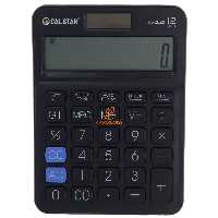 ماشین حساب رومیزی 12 رقم مشکی HK2020 کال استار CAL STAR