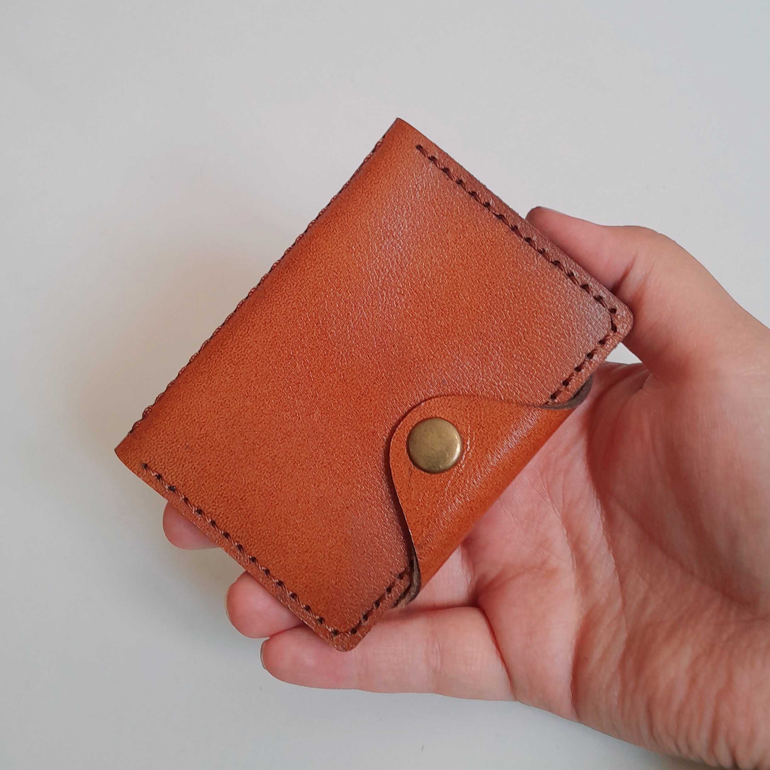 کیف جاکارتی کوچک چرم طبیعی
