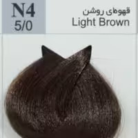 دوعددرنگ موی آتوساقهوه ای متوسط