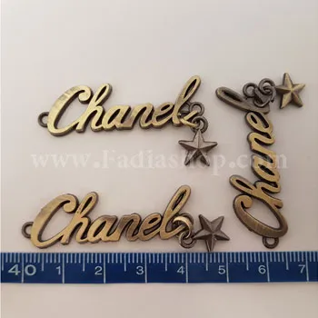 مارک دوختنی ستاره آویز دار زردقلم