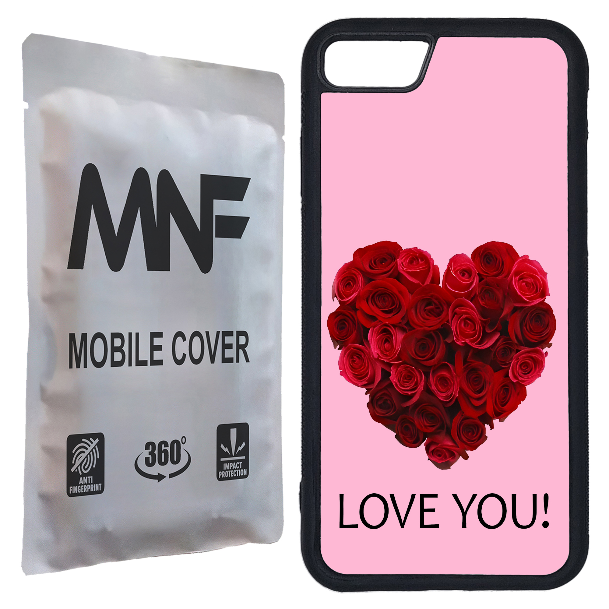 کاور ام ان اف طرح LOVE YOU کد P-042 مناسب برای گوشی موبایل اپل iPhone 7 / 8