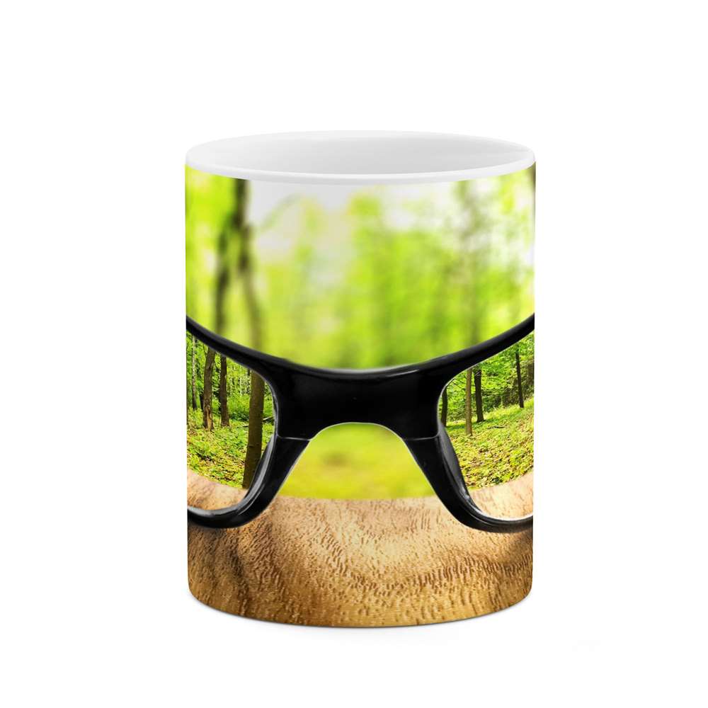 ماگ کاکتی طرح عینک مدل mgs14809