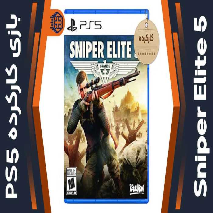دیسک بازی Sniper Elite 5 کارکرده – مخصوص PS5