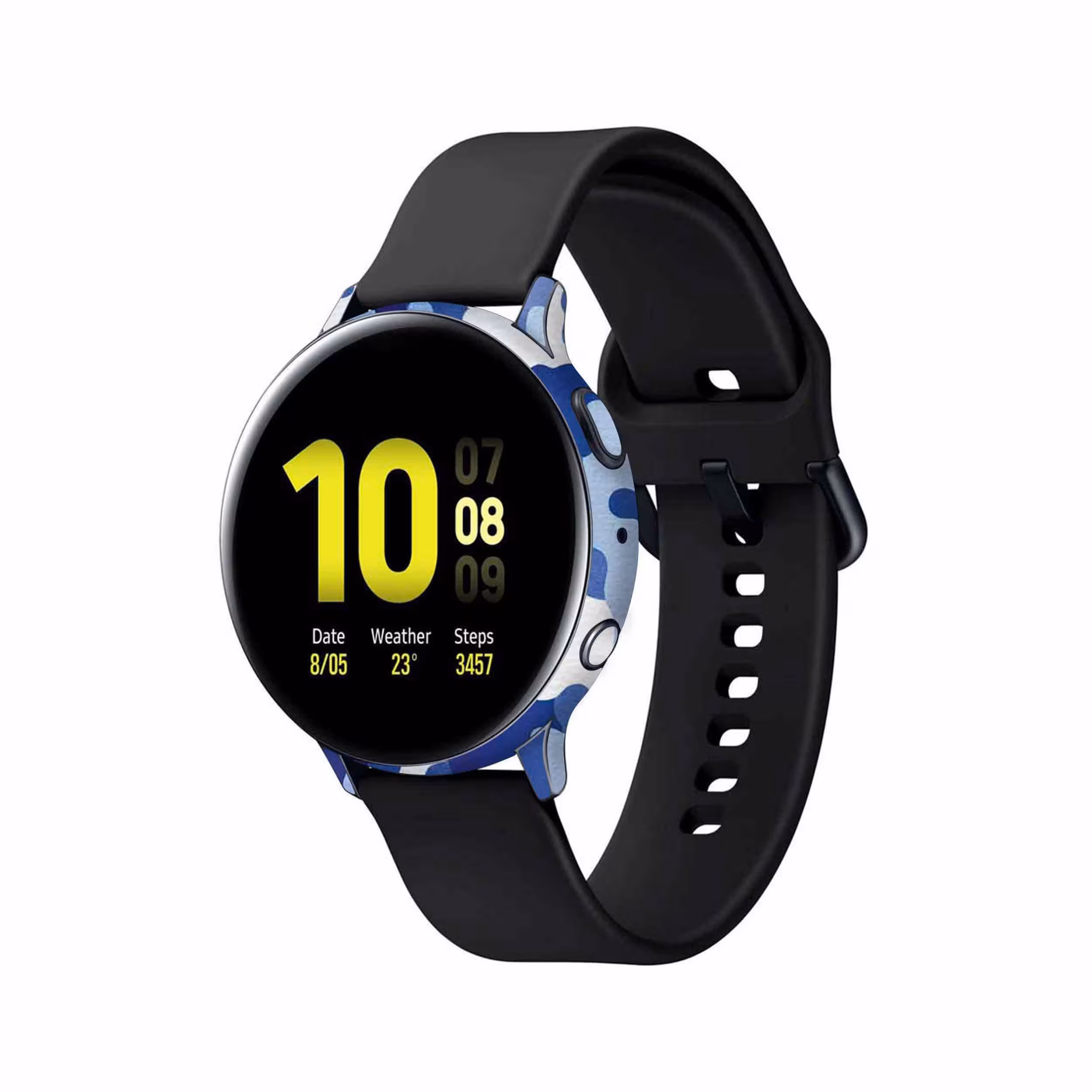 برچسب ماهوت طرح Army-Winter مناسب برای ساعت هوشمند سامسونگ Galaxy Watch Active 2 44mm