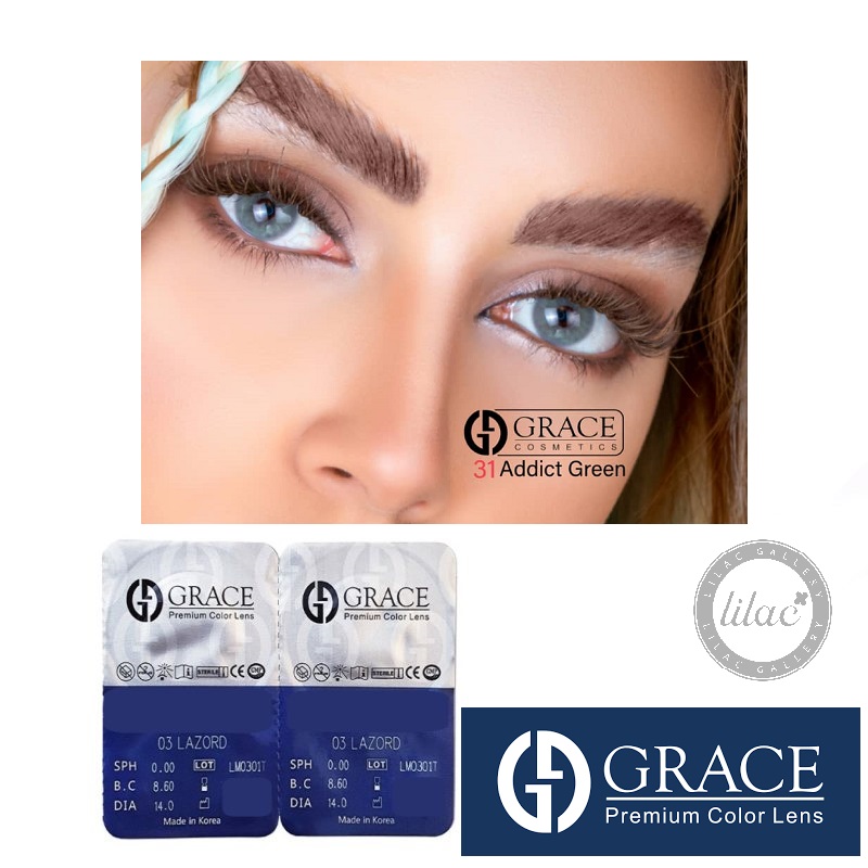 لنز چشم گریس GRACE کد 31 رنگ سبز