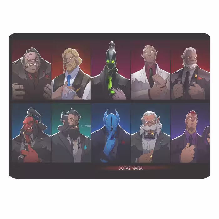 ماوس پد طرح DOTA2 کد B86