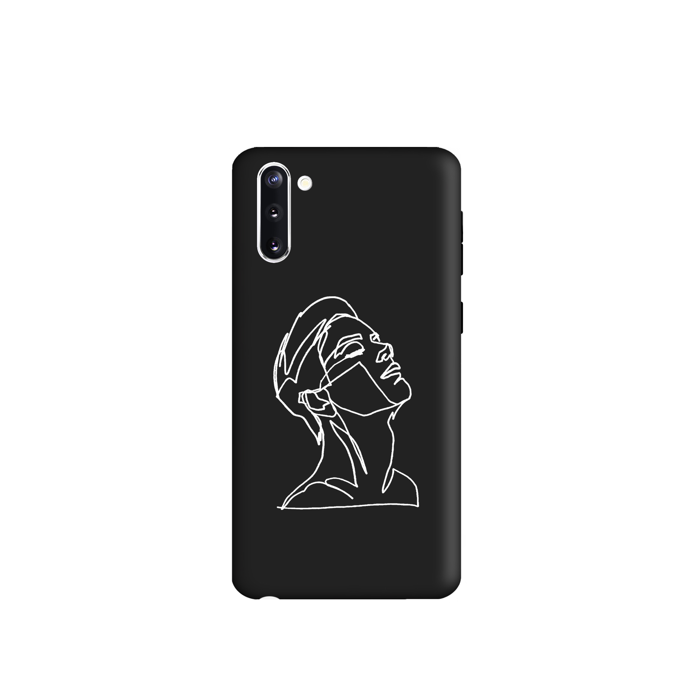 کاور طرح  چهره مینیمال پسرانه کد y4782 مناسب برای گوشی موبایل سامسونگ Galaxy  Note 10