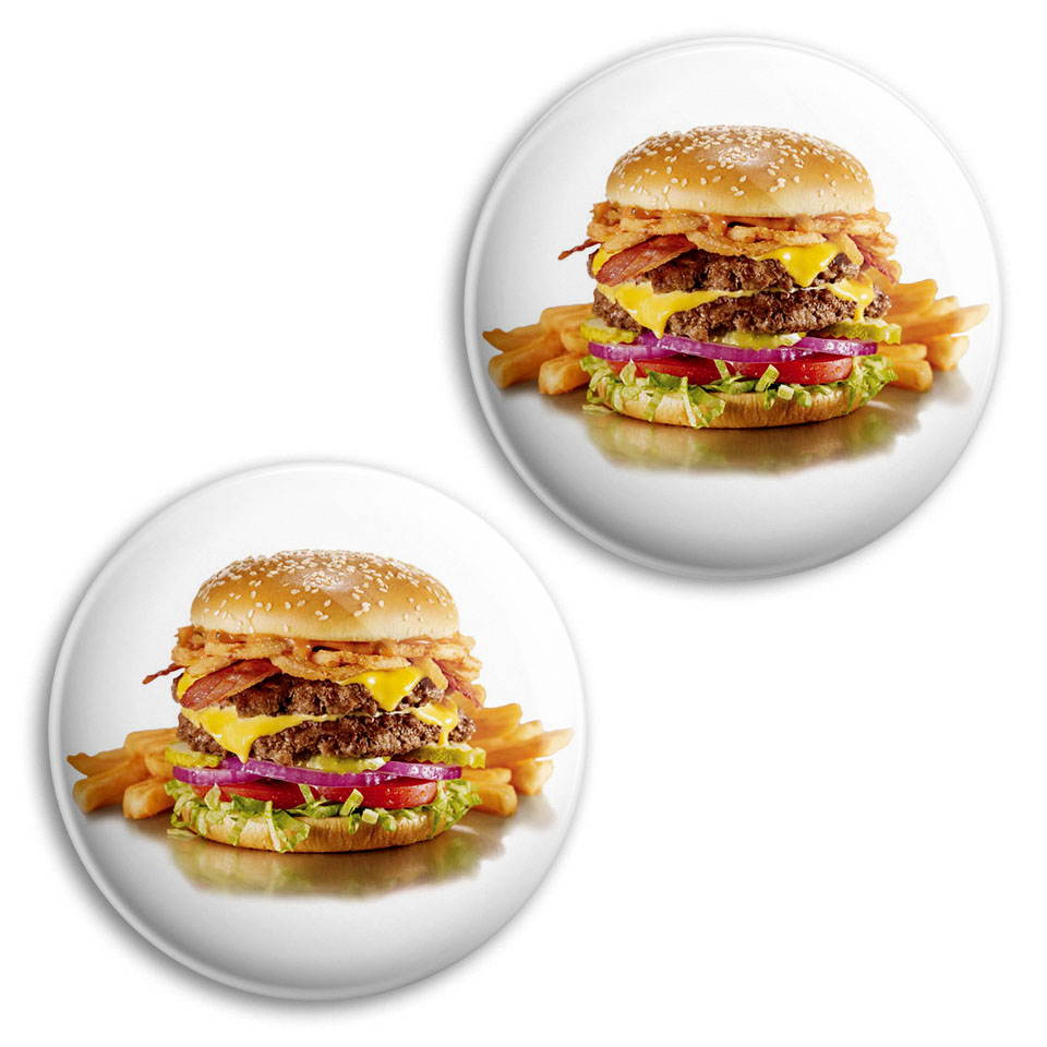 پیکسل پرمانه طرح همبرگر کد pm2n.34436 مجموعه 2 عددی