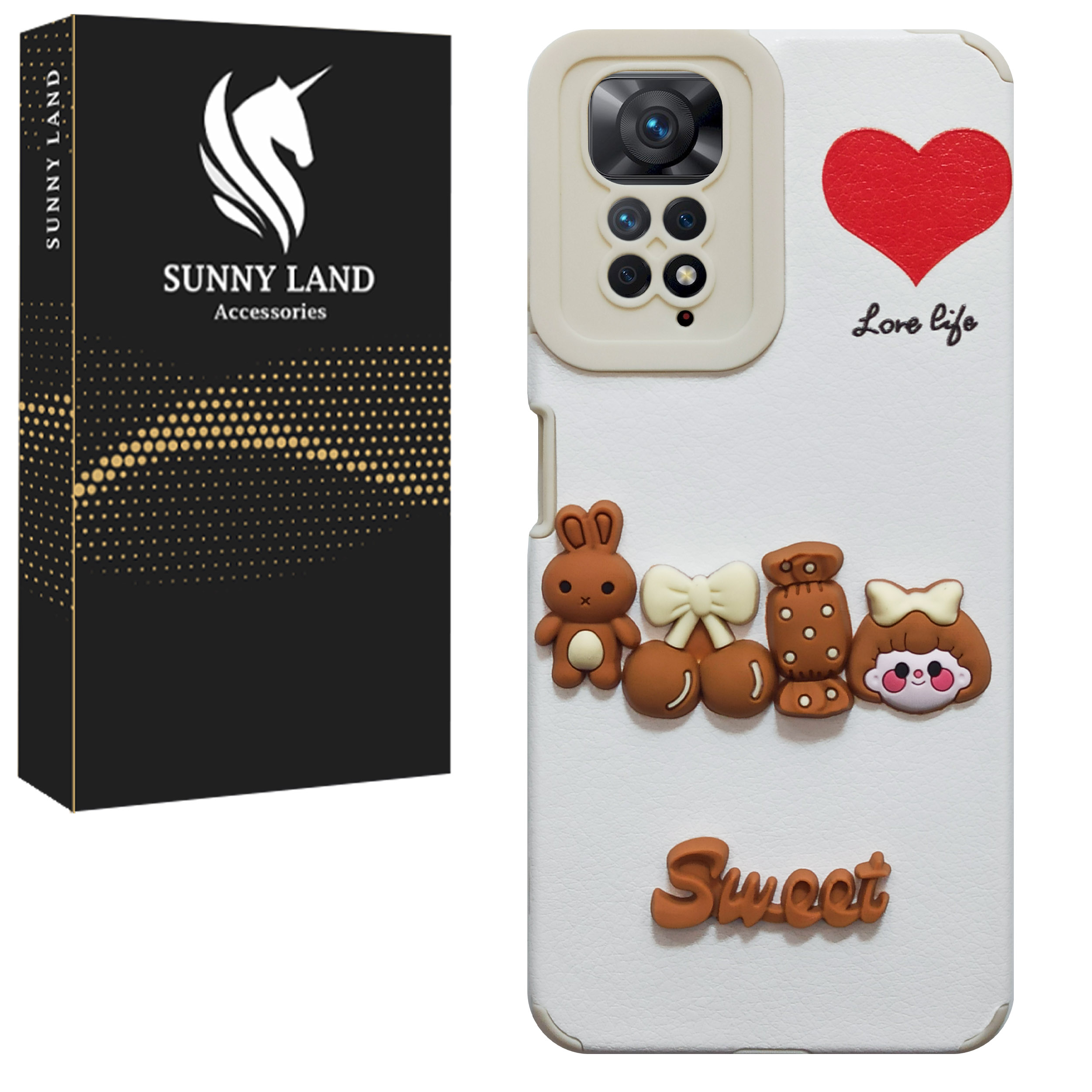 کاور سانی لند مدل Sweet مناسب برای گوشی موبایل شیائومی Redmi Note 11 4g / Note 11S