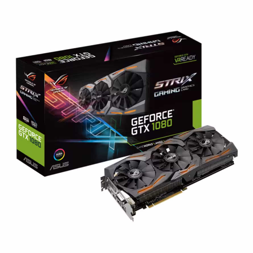 کارت گرافیک ایسوس ROG STRIX GTX1080 8G GAMING