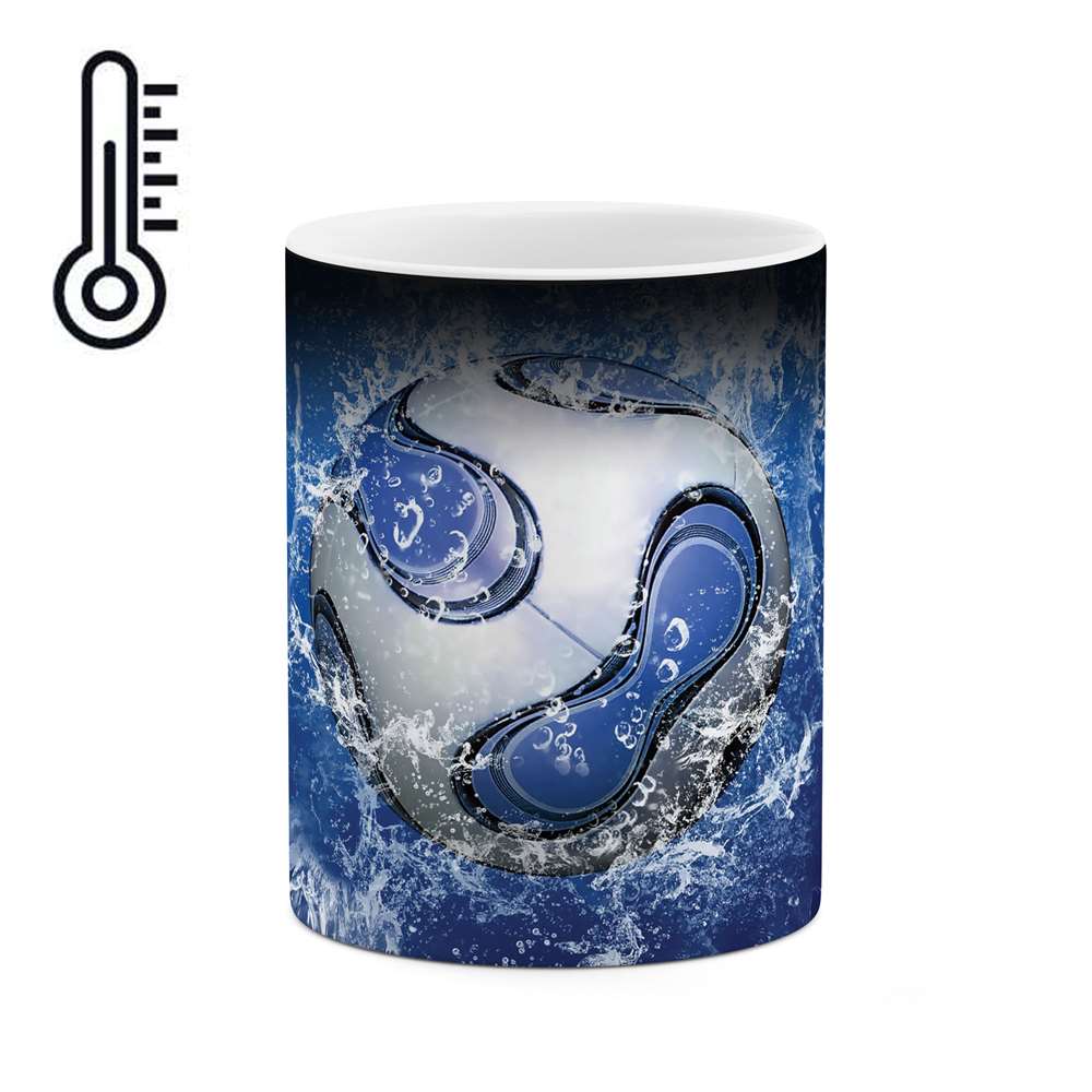 ماگ حرارتی طرح توپ فوتبال مدل mgh10061