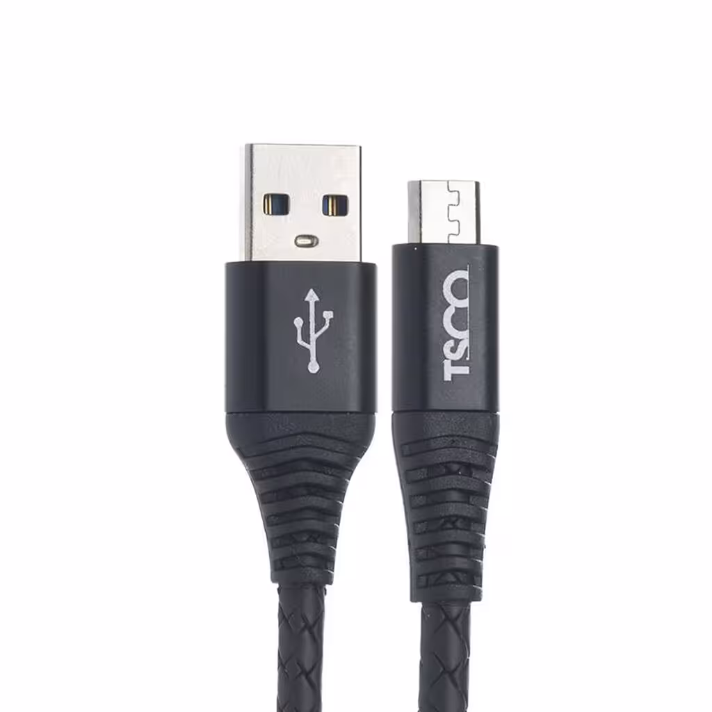 کابل تبدیل USB به microUSB طول 1 متر تسکو مدل TC-50