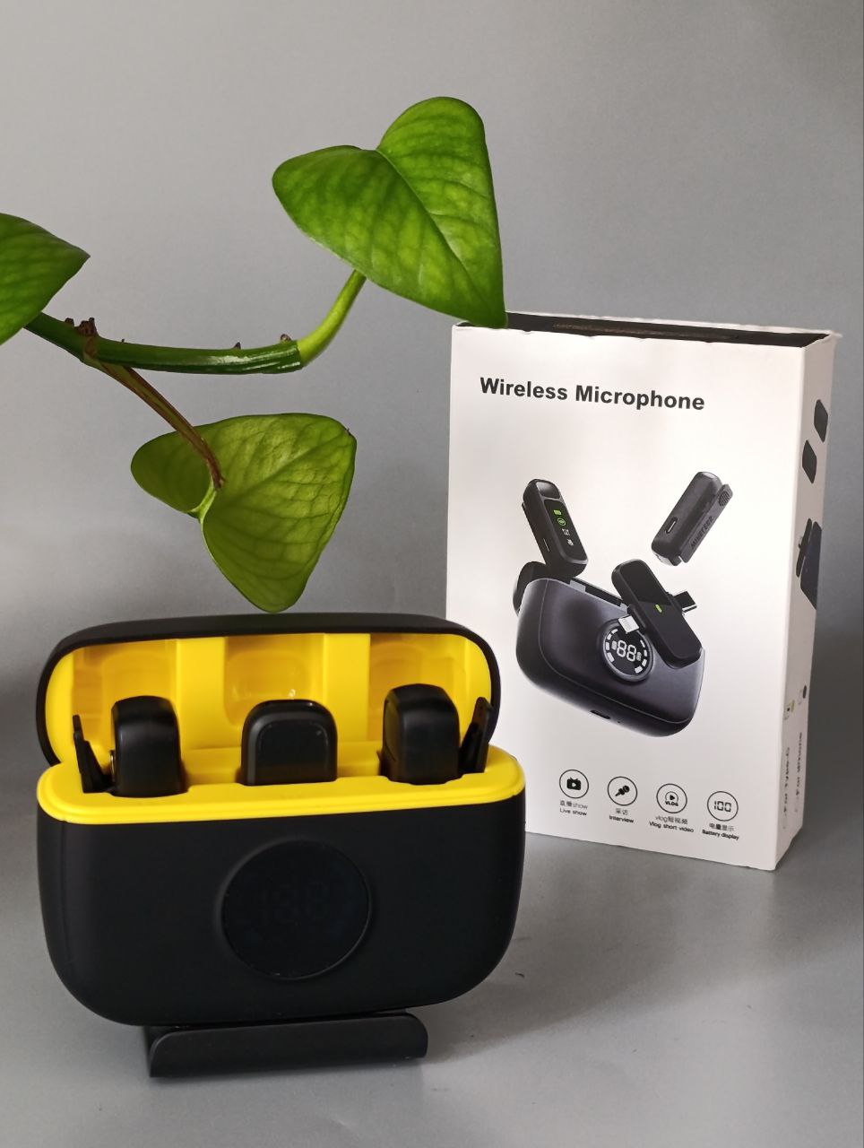 میکروفون یقه ای وایرلس بیسیم مدل 3IN1- K30