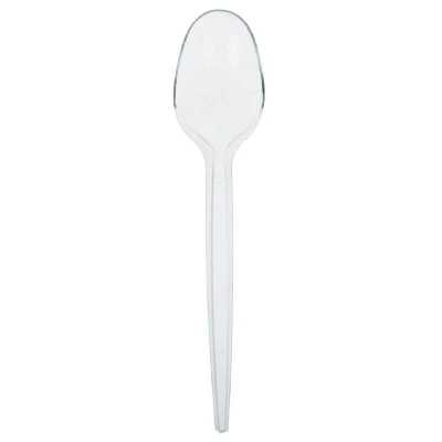 قاشق یکبار مصرف مدل Tak کد 001 بسته 100 عددی