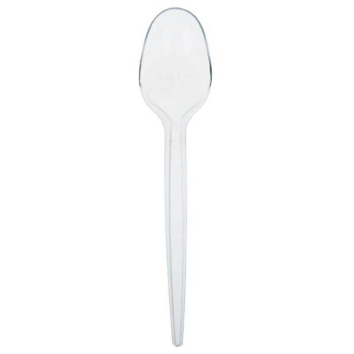 قاشق یکبار مصرف مدل Tak کد 001 بسته 100 عددی