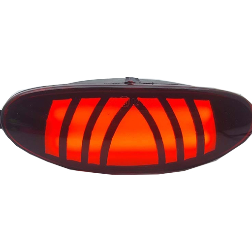 خرید مه شکن عقب اسپرت پژو 206 طرح هگزا قرمز | اتوموبی