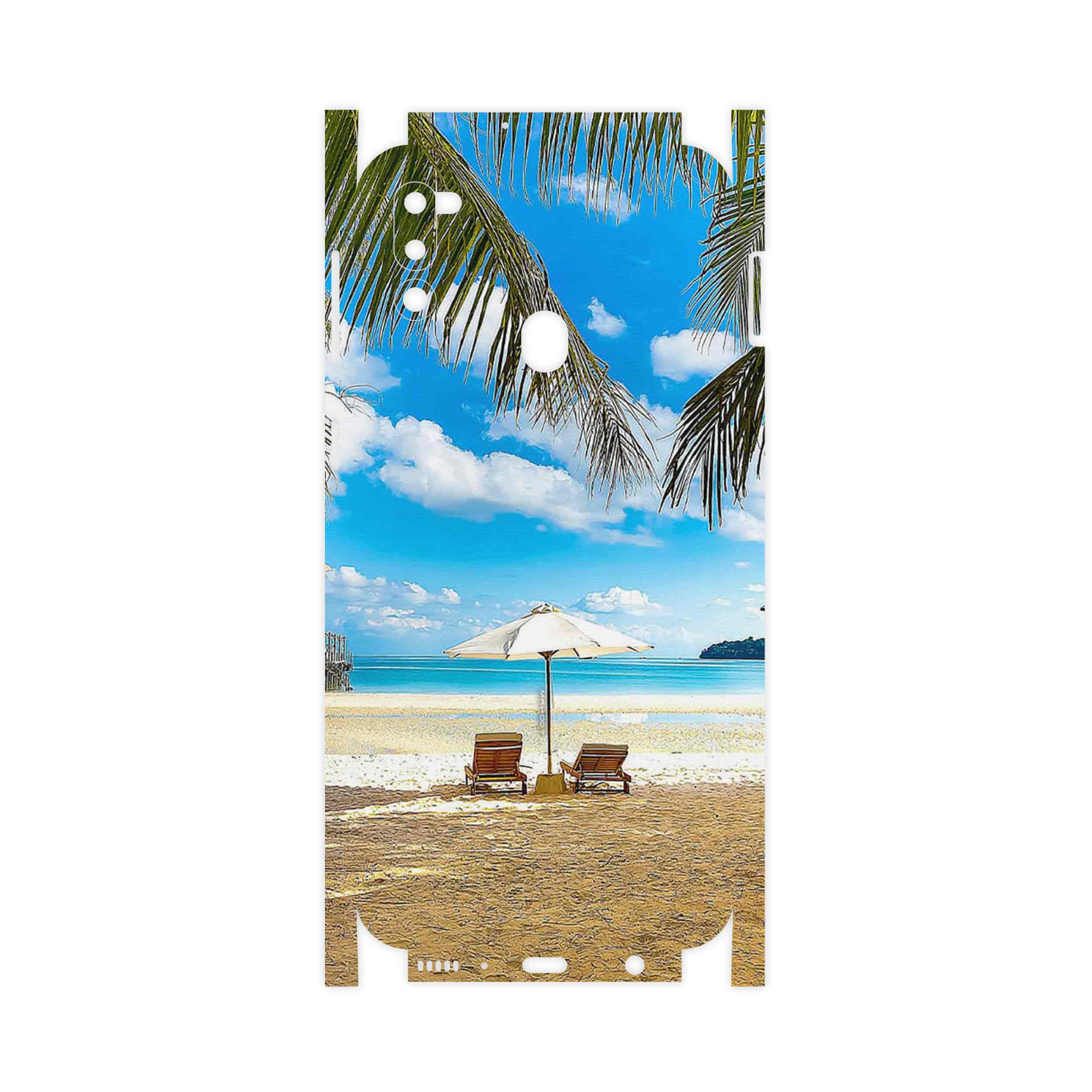برچسب پوششی ماهوت مدل Beach-FullSkin مناسب برای گوشی موبایل سامسونگ Galaxy M21 (2021) Edition