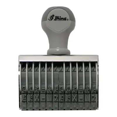 مهر شماره زن شاینی مدل N-312