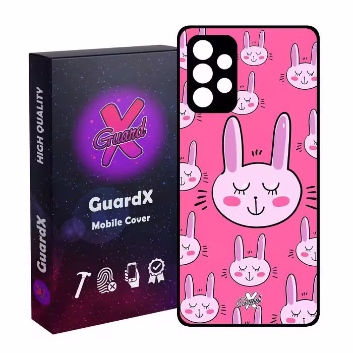 کاور گارد ایکس طرح Rabbit مدل Glass10135 مناسب برای گوشی موبایل سامسونگ Galaxy A32 4G