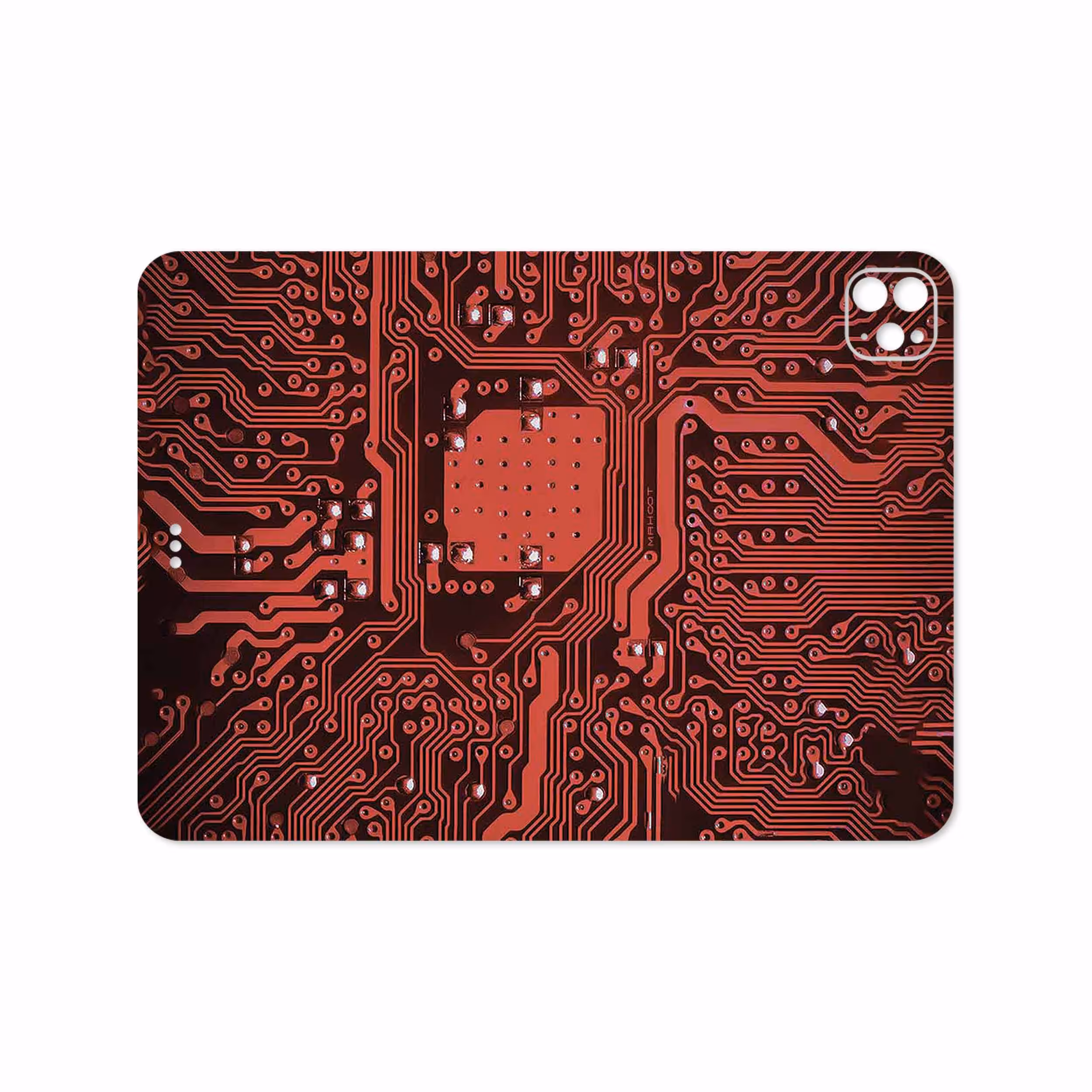 برچسب پوششی ماهوت مدل Red Printed Circuit Board مناسب برای تبلت اپل iPad Pro 11 (GEN 2) 2020 A2228