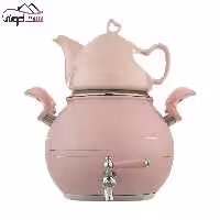 کتری و قوری استیل رنگی امبیکو ( پس کرایه )