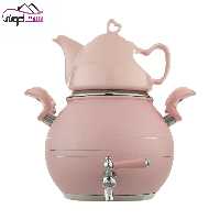 کتری و قوری استیل رنگی امبیکو ( پس کرایه )