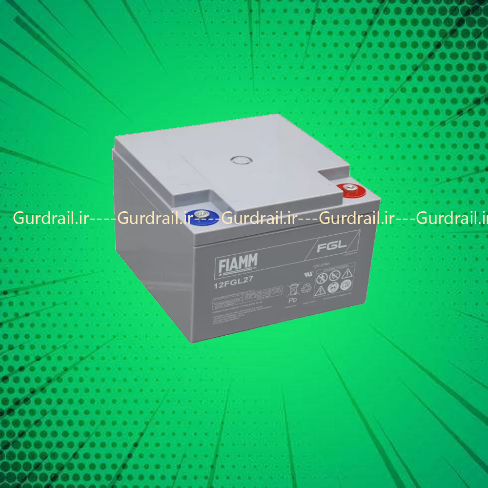 باتری یو پی اس 12ولت 27 آمپر مدل 12FGL27 | گاردریل