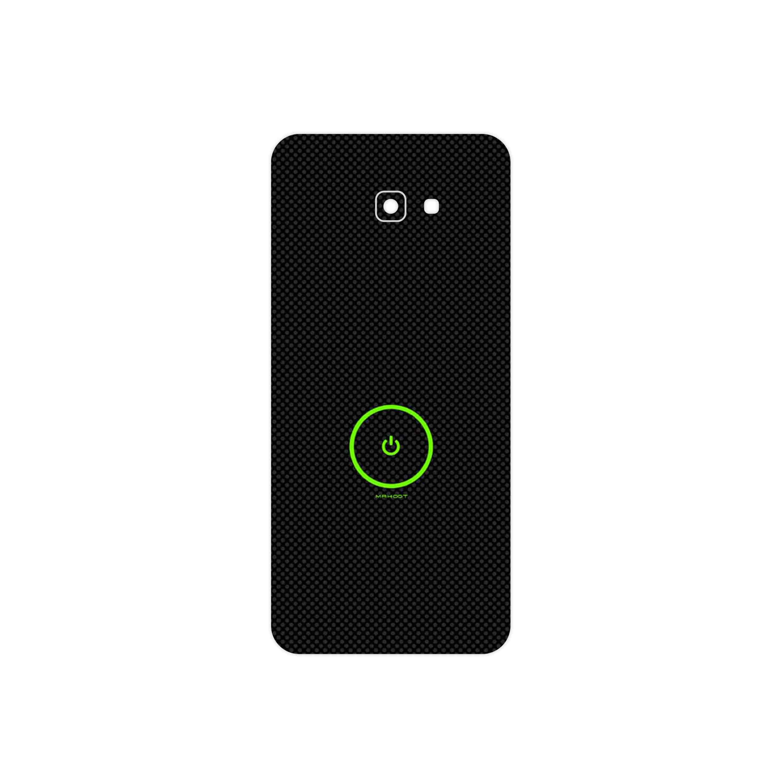 برچسب پوششی ماهوت مدل Minimal Power Button مناسب برای گوشی موبایل سامسونگ Galaxy J4 Plus