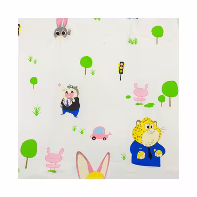 ملحفه آدنو مدل زوتوپیا کد IR83 یک نفره سایز 140x240 سانتی متر