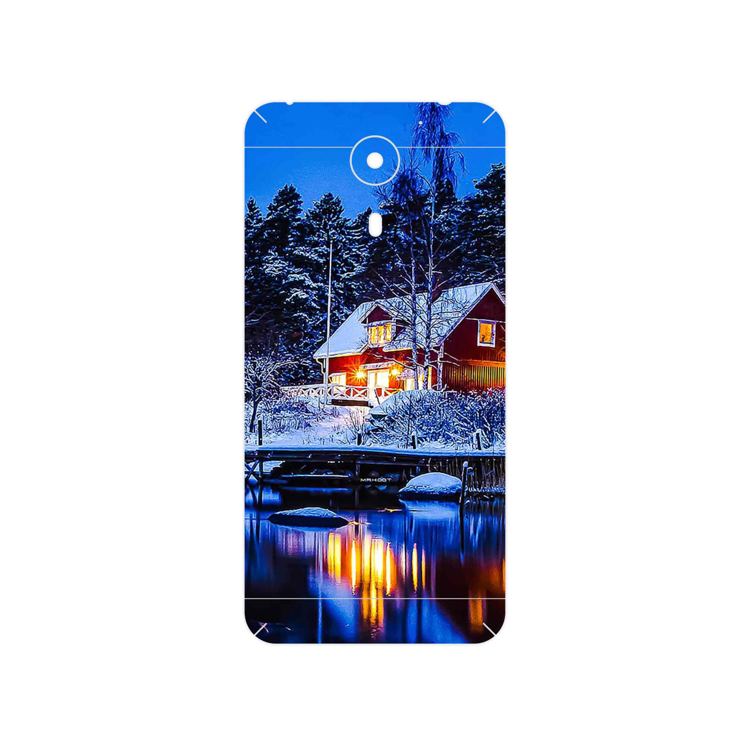 برچسب پوششی ماهوت مدل Winter Season مناسب برای گوشی موبایل یومی Plus