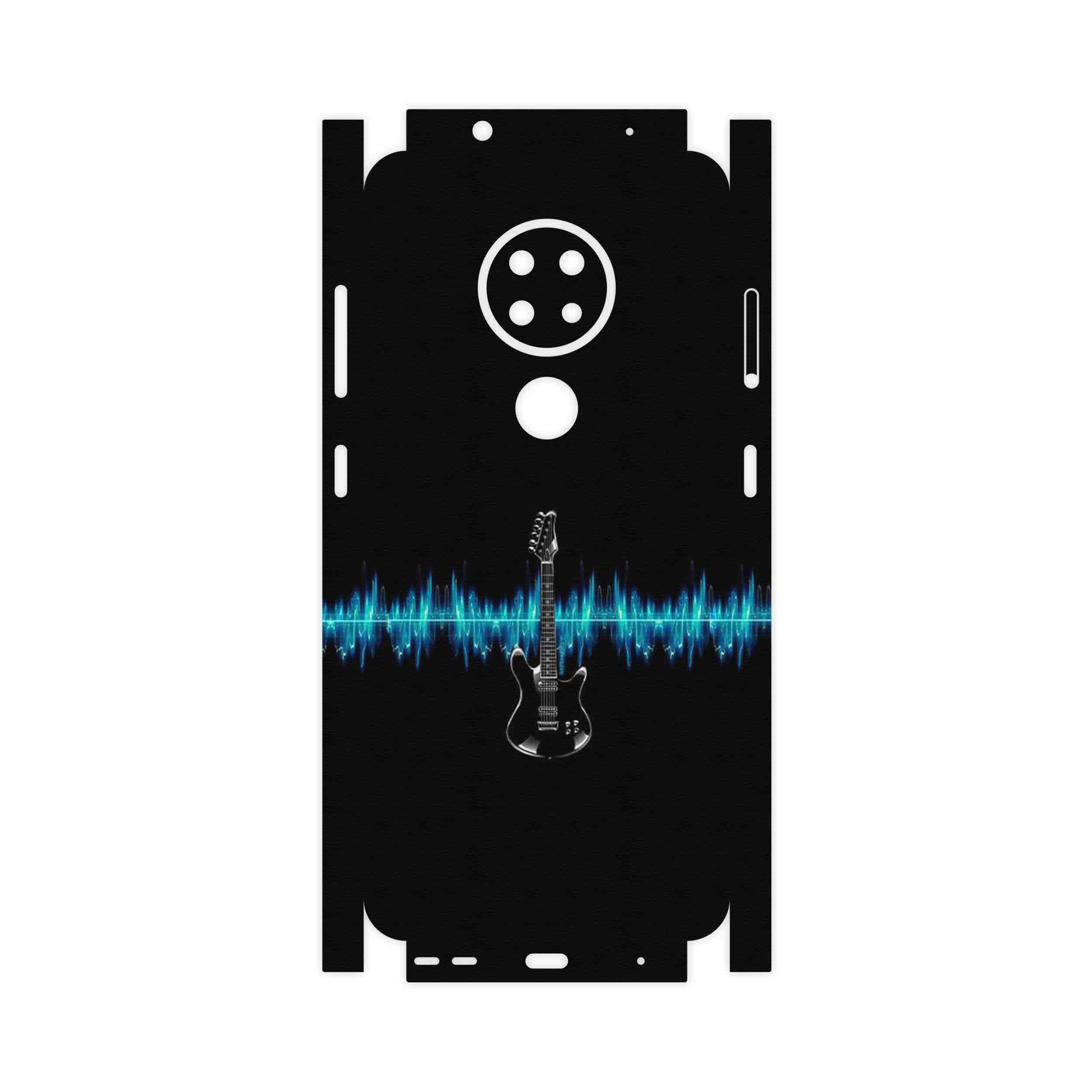 برچسب پوششی ماهوت مدل Electric Guitar-FullSkin مناسب برای گوشی موبایل نوکیا 7.2