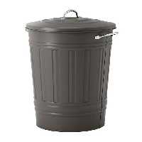 سطل آشغال فلزی ایکیا مدل KNODD ظرفیت 40 لیتر