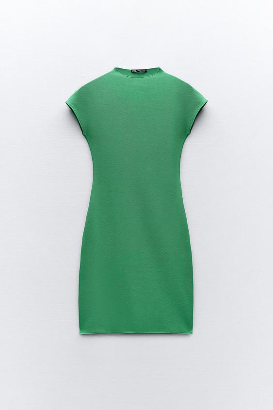 لباس کوتاه زنانه زارا SHORT STRETCH DRESS | تهران زارا TehranZara