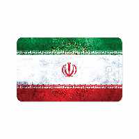 برچسب پوششی ماهوت مدل Iran-Flag-1 مناسب برای تبلت سامسونگ Galaxy Tab A 10.1 2016 T580