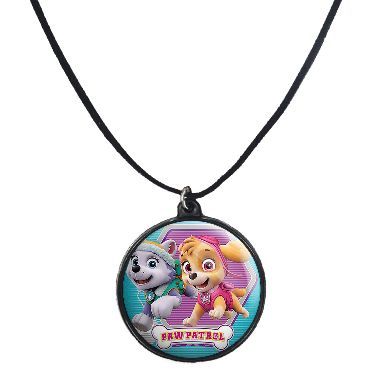 گردنبند پرمانه طرح سگ های نگهبان کد pmb.213 مدل دو طرفه