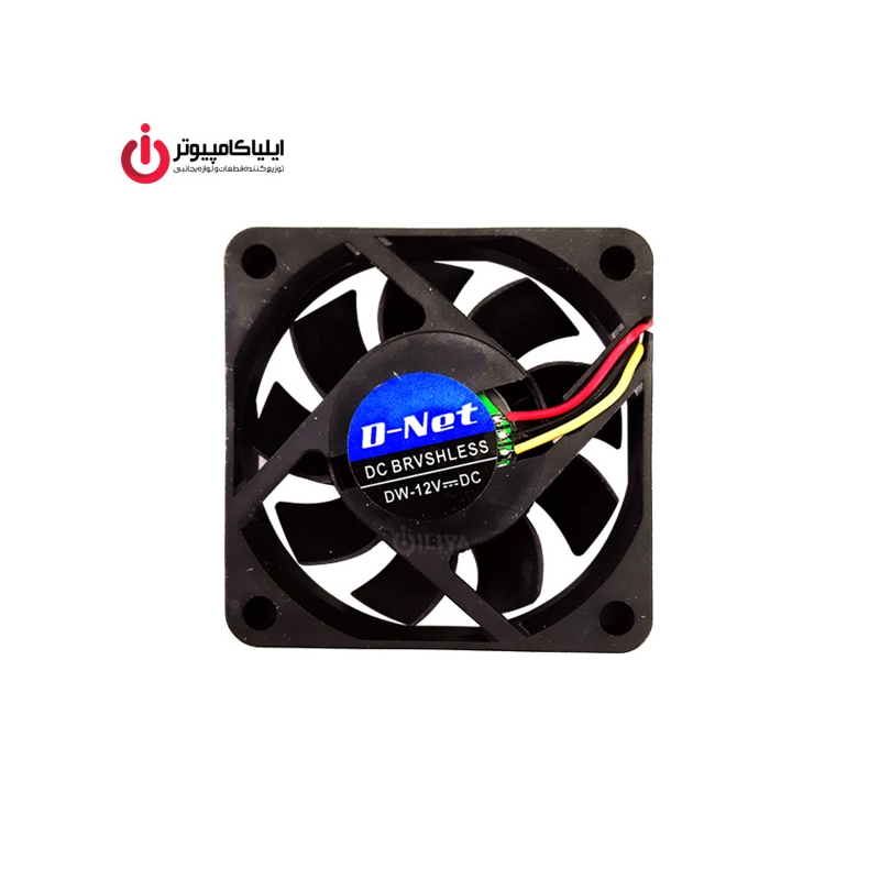 فن خنک کننده 6*6 دی نت با موتور Brvshless و قطر 1.5 سانتیمتر