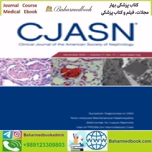 Clinical Journal of the American Society of Nephrology Volume 17