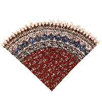 روميزي قلمكار عطريان طرح رناس مدل G253