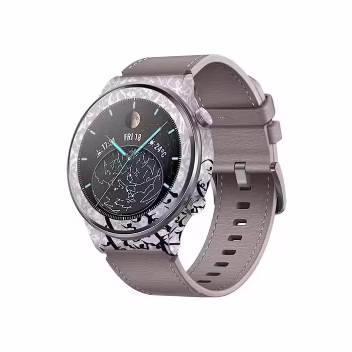 برچسب ماهوت طرح Nastaliq-1 مناسب برای ساعت هوشمند هوآوی Watch GT 2 Pro | کالا برتری
