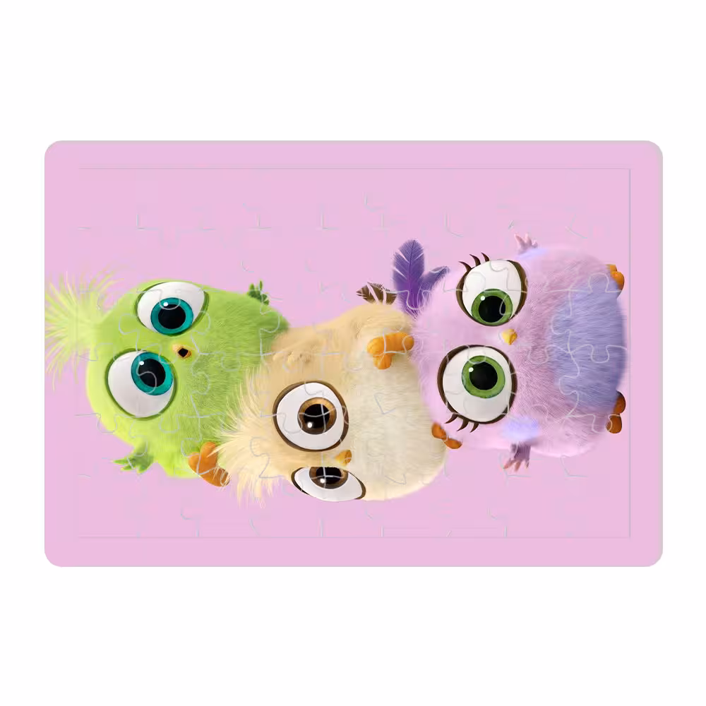 پازل 54 تکه طرح Angry Birds مدل P181