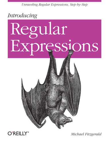 خرید و دانلود نسخه کامل کتاب Introducing Regular Expressions