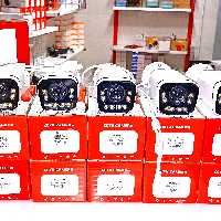 پکیج کامل دوربین مداربسته 10 دوربین 5MP IP با قابلیت پلاک خوانی تا 40 متر دید در شب رنگی