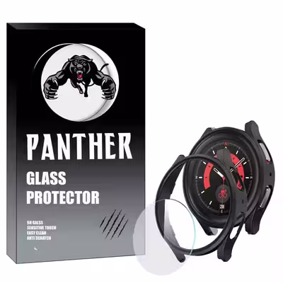 کاور پنتر مدل GW-01 مناسب برای ساعت هوشمند سامسونگ Galaxy Watch 5 Pro 45mm به همراه محافظ صفحه نمایش